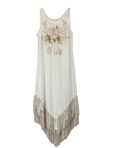 Vestido Flecos Dafne