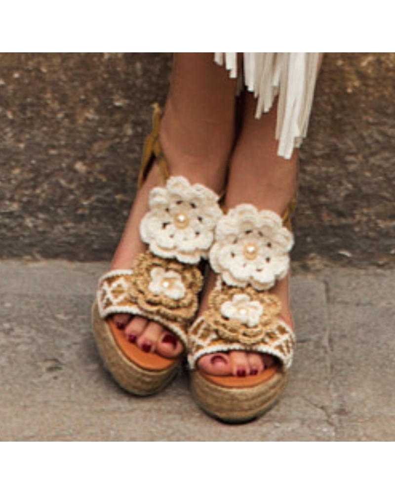 Sandales Boho Caméliales