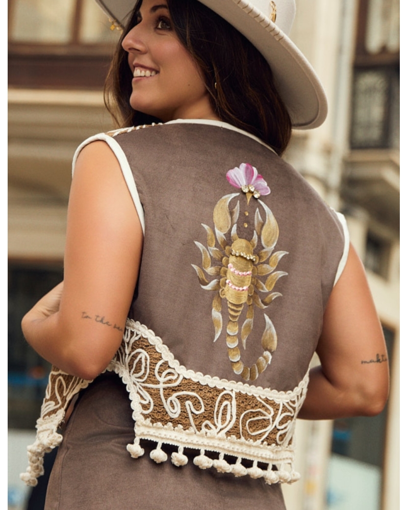 Chaleco Boho Siena