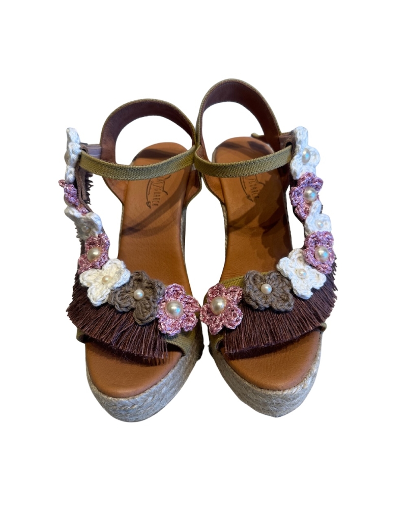 Sandales Mini fleurs