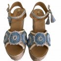 Sandalia Blue Round
