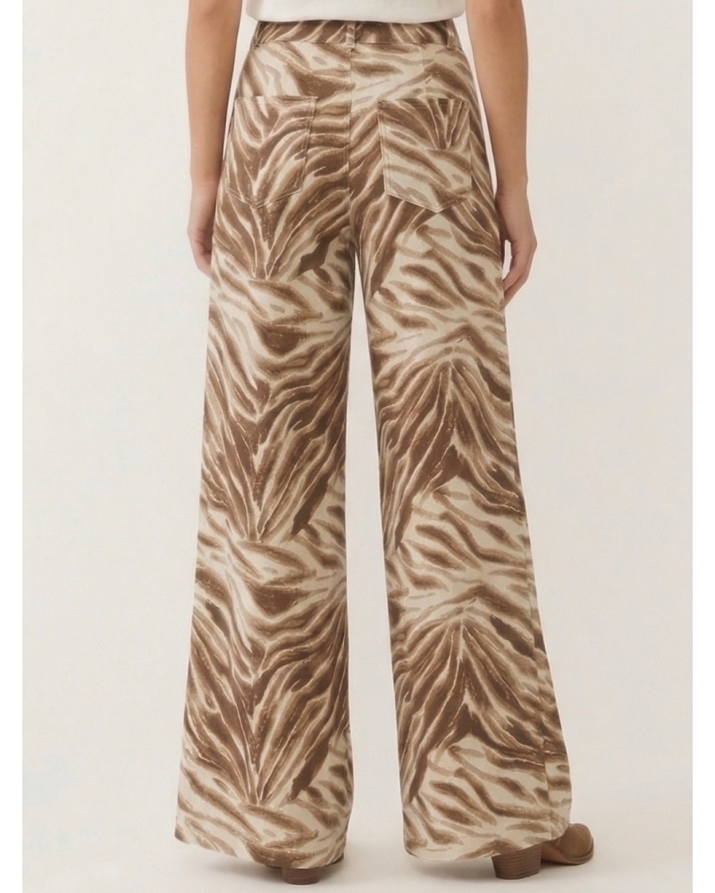 Pantalón Palazzo Cebra