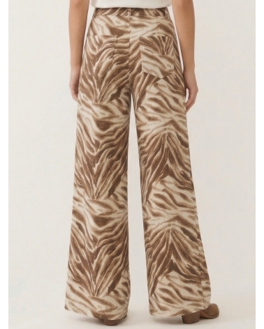 Pantalón Palazzo Cebra