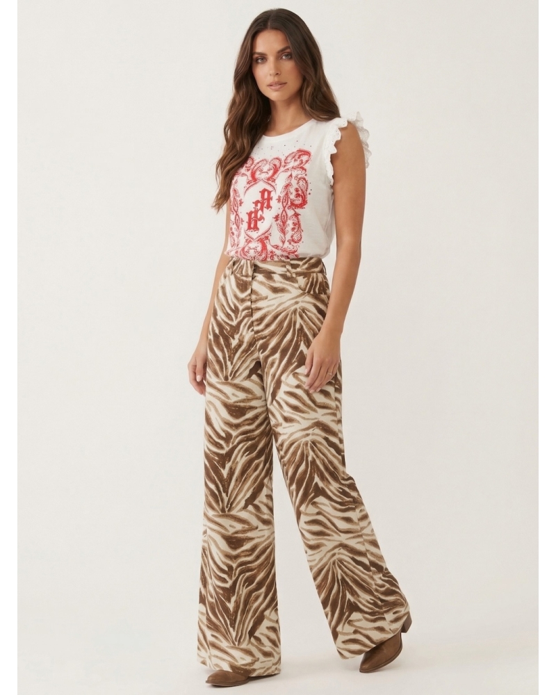 Pantalón Palazzo Cebra 2