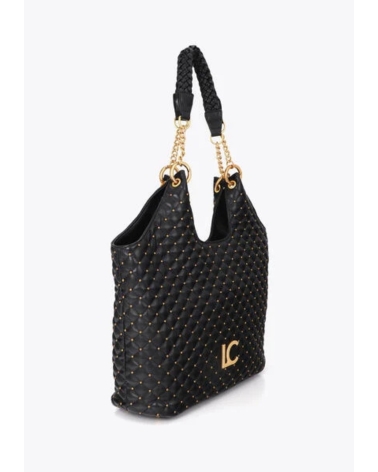 Shopper Acolchado Negro Lola Casademunt