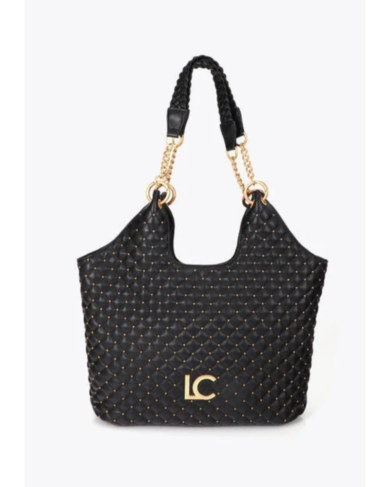 Shopper Acolchado Negro Lola Casademunt