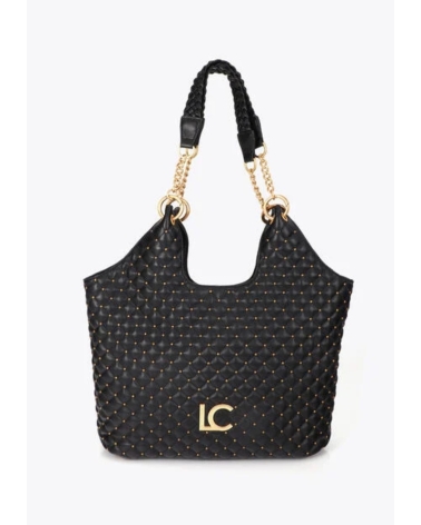 Shopper Acolchado Negro Lola Casademunt