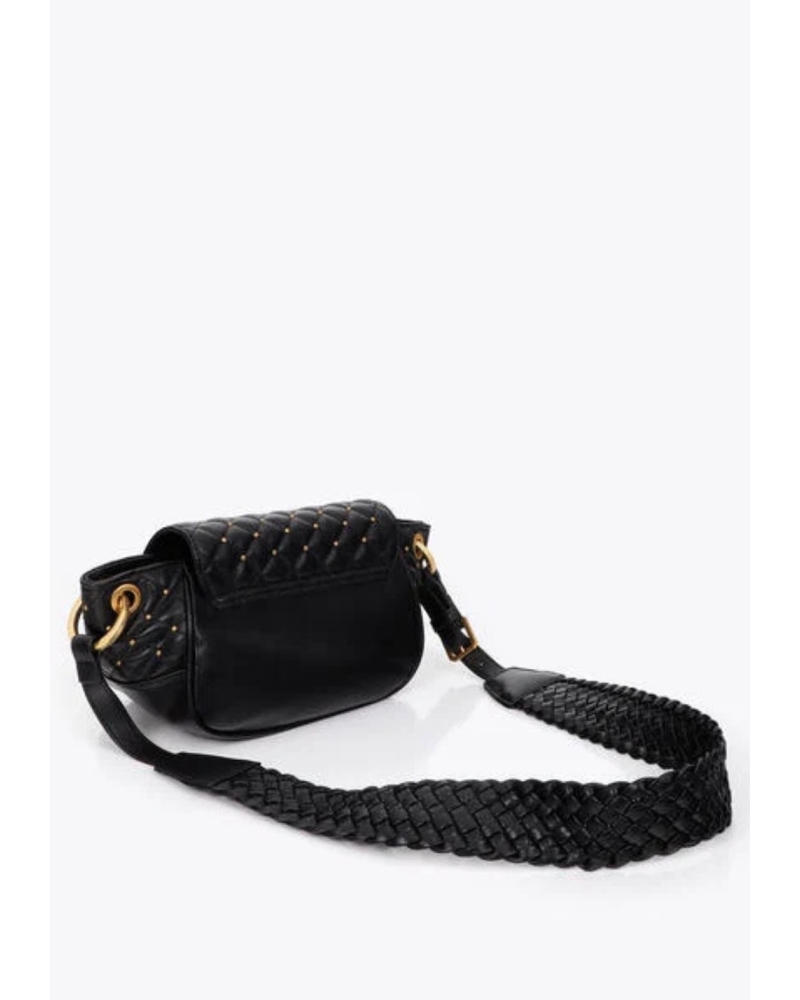 Bandolera Acolchada Negro Lola Casademunt