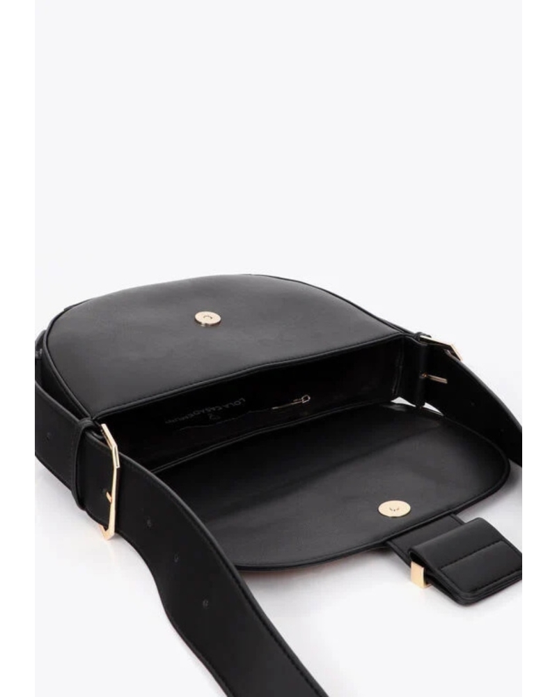 Bandolera Ojales Negro Lola Casademunt 2