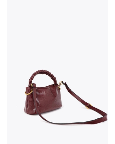 Bolso Bandolera Burdeos Asa Trenzada Lola Casademunt