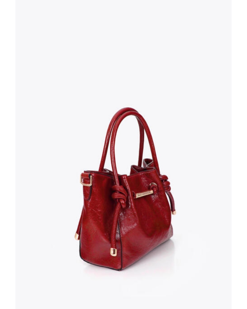 Bandolera Rojo con Dorado Lola Casademunt 2