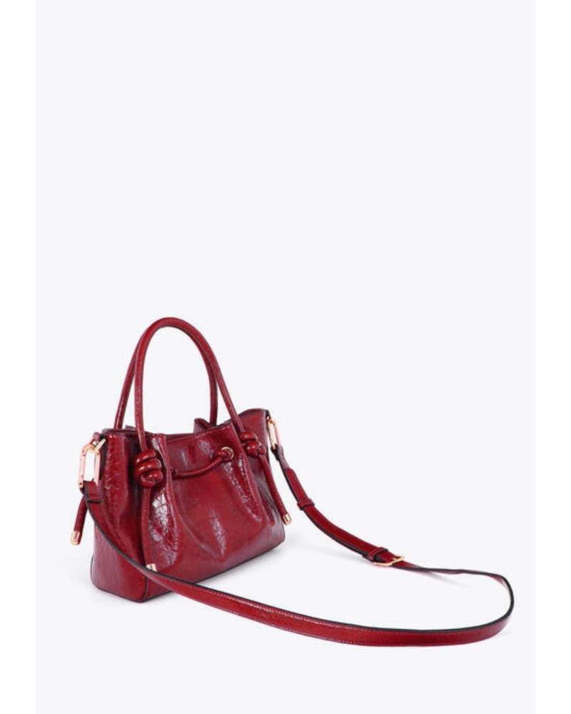 Bandolera Rojo con Dorado Lola Casademunt