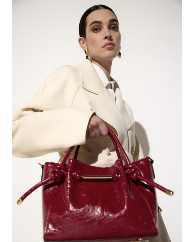 Bandolera Rojo con Dorado Lola Casademunt