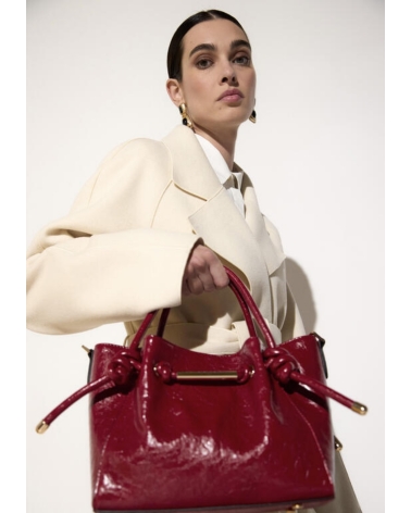 Bandolera Rojo con Dorado Lola Casademunt