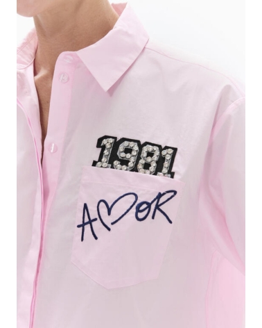 Camisa Bordados y Parches Lola Casademunt