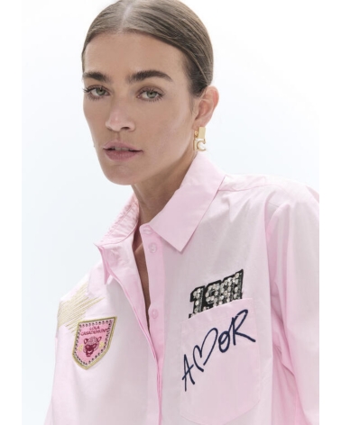 Camisa Bordados y Parches Lola Casademunt