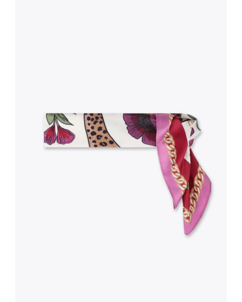 Pañuelo Tigres Rosas Lola Casademunt