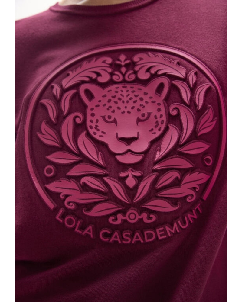 Jersey Burdeos Animal Lola Casademunt 2