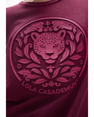 Jersey Burdeos Animal Lola Casademunt