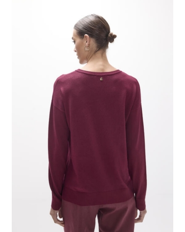 Jersey Burdeos Animal Lola Casademunt