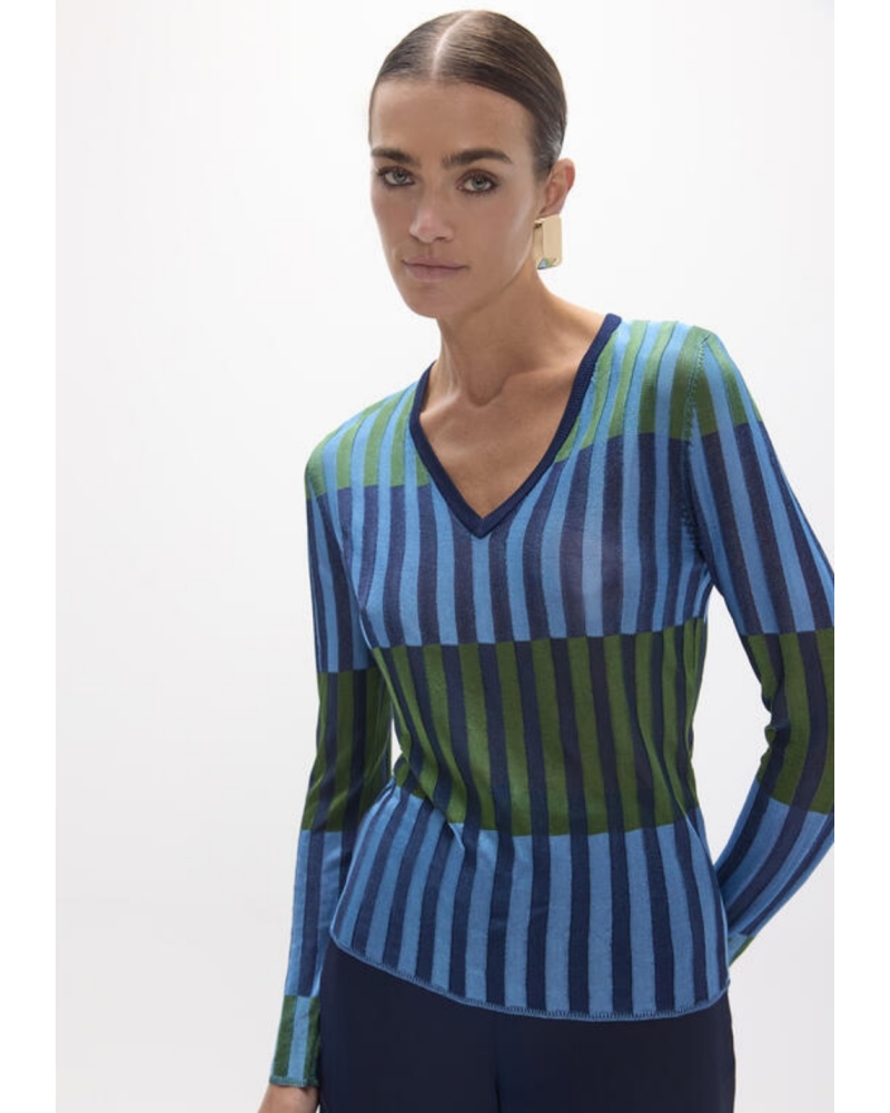 Jersey Canalé Bicolor Lola Casademunt 2