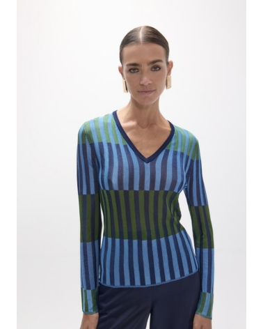 Jersey Canalé Bicolor Lola Casademunt