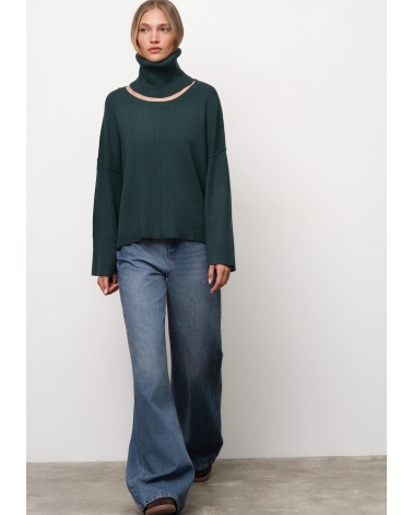 Jersey Cuello Esmeralda