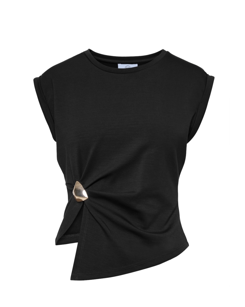 Camiseta Aplique Negro BSB