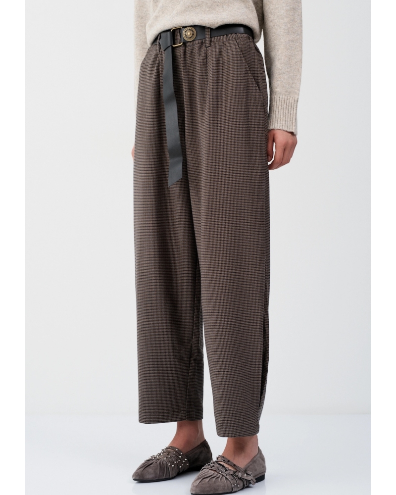 Pantalón Barrel Pata de Gallo BSB