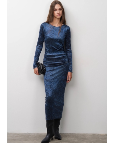 Vestido Midi Velvet BSB