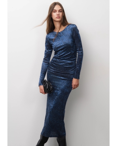 Vestido Midi Velvet BSB