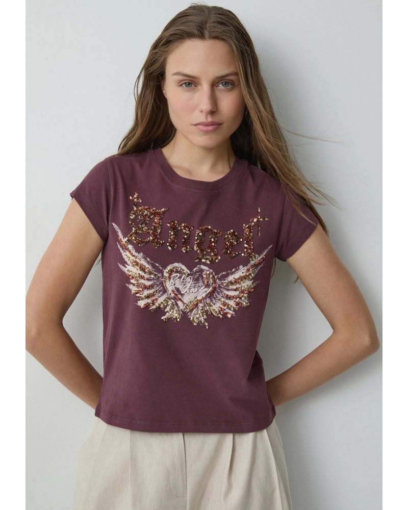 Camiseta Vino Angel BSB