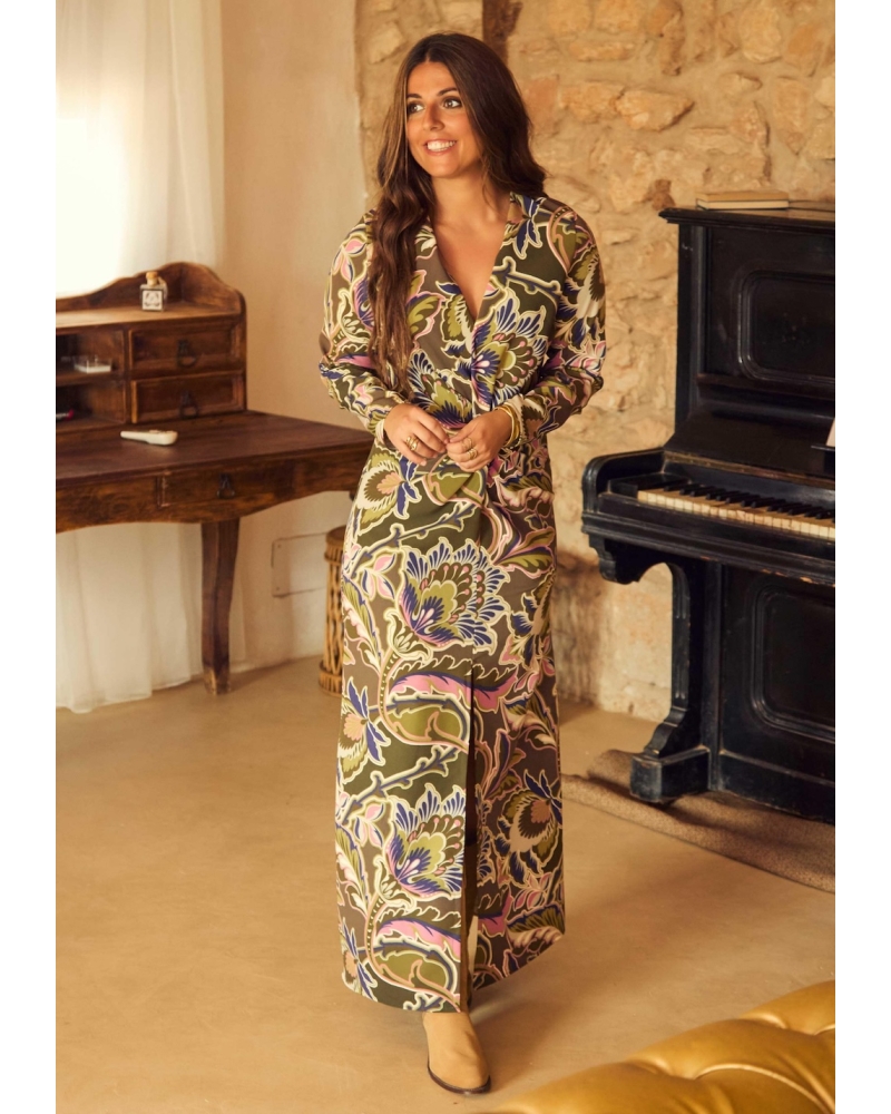 Vestido Boho Violeta