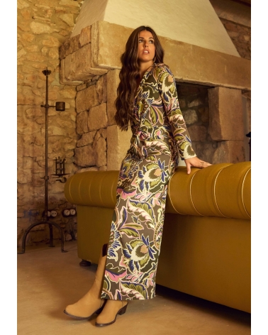 Vestido Boho Violeta