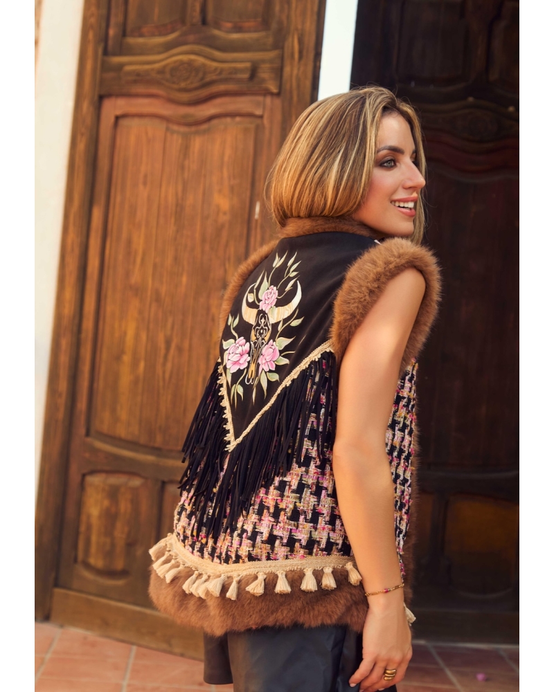 Chaleco Boho Reina