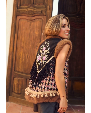 Chaleco Boho Reina