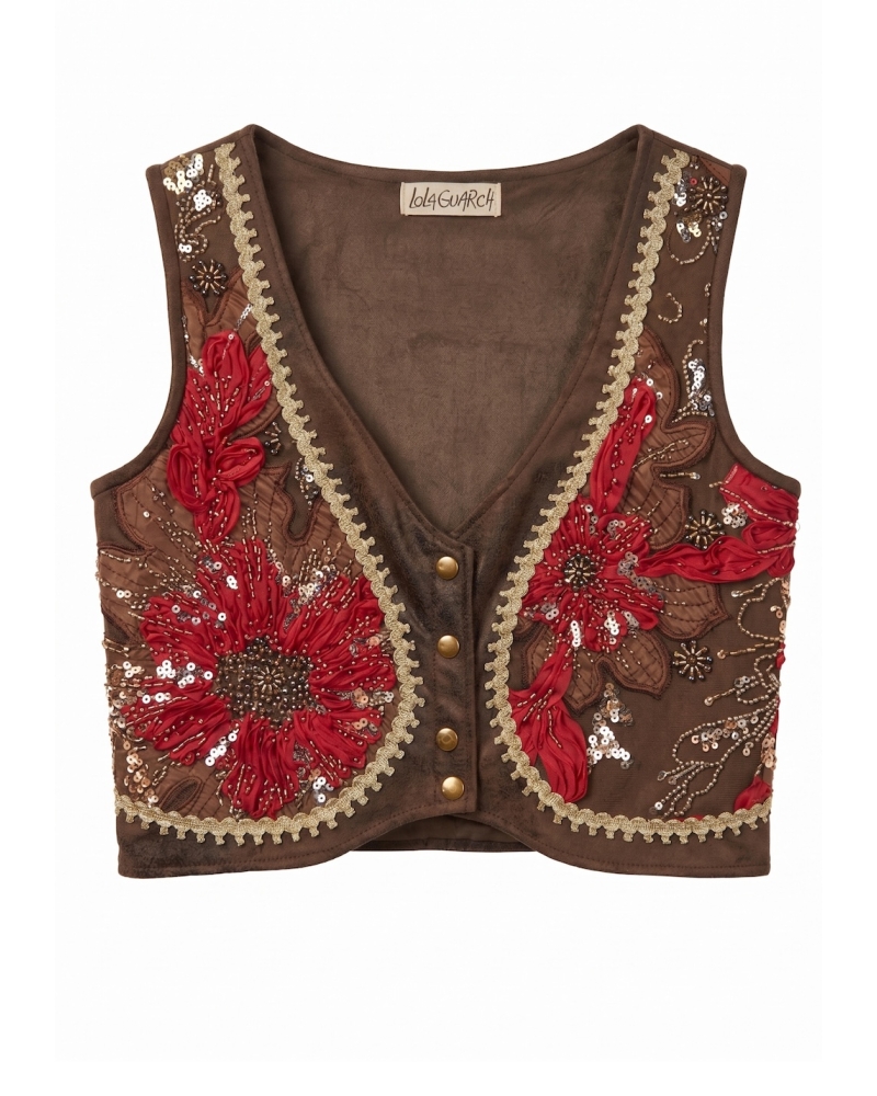 Chaleco Boho Brava