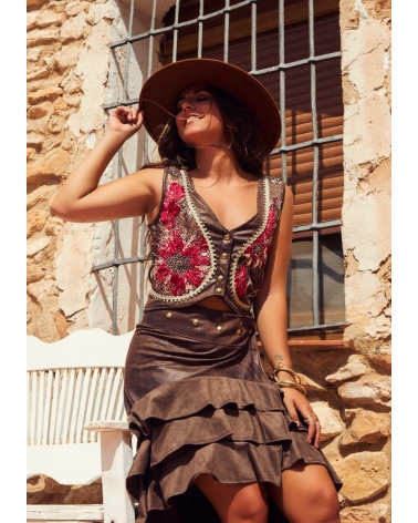 Chaleco Boho Brava