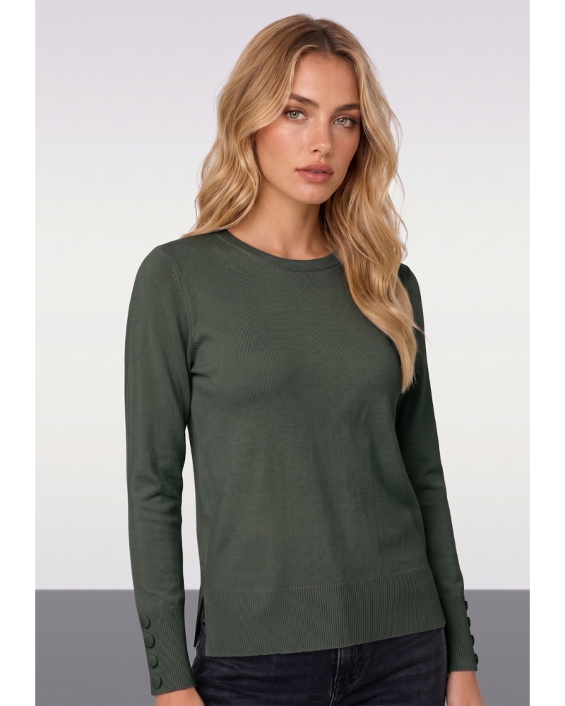 Jersey Botones Verde Markup