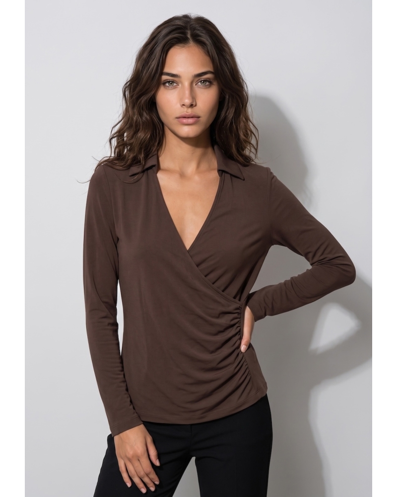 Blusa Soft Cacao