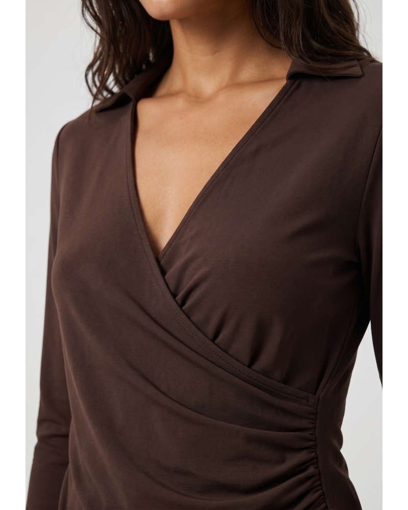 Blusa Soft Cacao 2