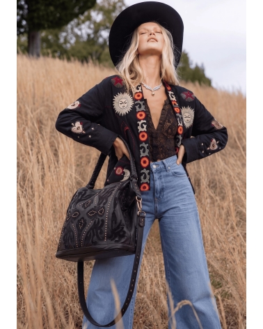 Bolso Western Negro