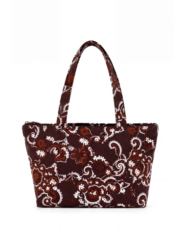 Shopper Terciopelo Corazones