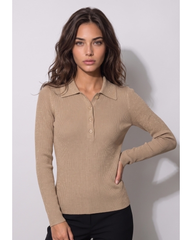 Polo Lurex Oro Markup