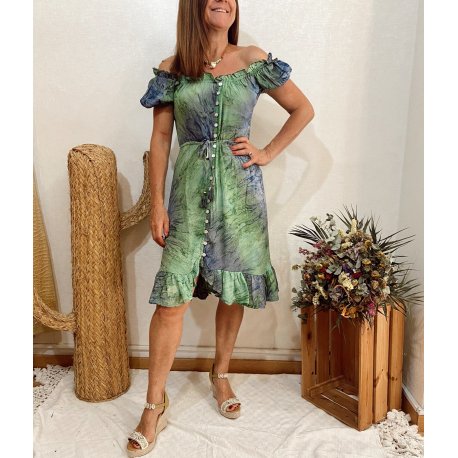 Vestido Carlota Tie Dye