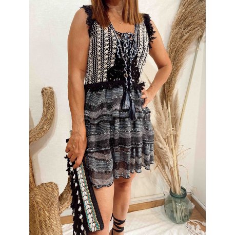 Vestido Corto Santorini