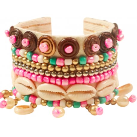 Pulsera Bali Rosa 2