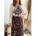 Blusa Detalles Bordada