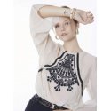 Blusa Detalles Bordada