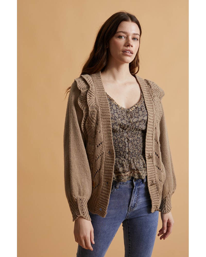 Le Cardigan Amantis Sand 2